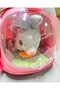 Pom-Pom Bunny Set with Carry Bag (Hug & Love)
