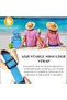 2 Pack Mesh Drawstring Beach Backpack, Large Capacity Waterproof Fabric, Adjustable Shoulder Straps, - 7