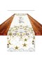 Linen Eid Mubarak Table Runner Table Decorations - Islamic Ramadan Table Runner - Muslim Eid Mubarak