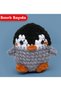 Knitting Kit: Penguin Amigurumi Knitting Kit, Amigurumi Knitting Set, Crochet Amigurumi Toy Set