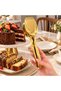 Gold Service Serving Tongs for Cakes and Pastries