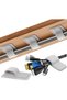 20 Pairs Cable Management,Under Desk Cord Organizer Holder