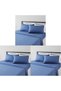 Lightweight Super Soft Easy Care Microfiber 4-Piece Bed Sheet Set with 35.56 CM Deep Pockets, Queen,