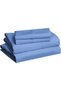 Lightweight Super Soft Easy Care Microfiber 4-Piece Bed Sheet Set with 35.56 CM Deep Pockets, Queen, - 2