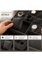 Decorative Black Finish Nordic Shaped Rectangular Desktop Console Goggle