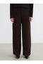 Quality Pieces from Çelebi Store Women's Wide Leg Knitwear Pants with Waistband - 3