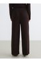 Quality Pieces from Çelebi Store Women's Wide Leg Knitwear Pants with Waistband - 5