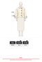 Buttoned Melton Coat 202727 - PLUM - 6