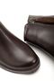 ZRİN-205 Premium Waterproof Women's Boots with Coffee Leaf Pattern and Zipper - 4