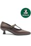 Victoring Genuine Leather Women's Classic Heeled Shoes