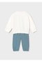 Boy's Tracksuit Set Turkuaz - 2