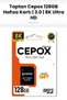 CS-128 Premium 128 GB Micro SDHC Memory Card | 4K Ultra HD