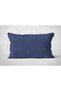 Single Velvet Textured Throw Pillow Cover Blue - 2