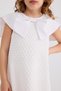 Girls' White Dress - 2