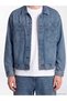 Peak New Season Indigo relaxed fit men's denim jacket - 3