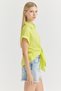 Women's Front Tie Detailed Shirt - 4