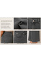 Boyfriend-Style High-Waisted Women's Jeans - Relaxed-Fit Mom Jeans - Denim Fabric - 6