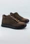 Men's, Women's, Unisex Comfort Ankle-High Casual Boots, Genuine Leather, Hj 18810m, Nubuck, Brown - 4