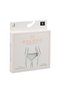 Women's Seamless Pima Cotton High-Waisted Briefs, White - 4