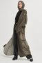 Lumira Premium Floş Abaya Khaki