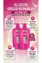 Strong and Shiny 880 ml Shampoo + 240 ml 7/24 Leave-In Styling Cream - 3