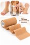 Koban Bandage - Sports Bandage - Self-Adhesive Bandage - Coban Bandage - Tattoo Machine Grip Bandage - Elastic Wrap Bandage - Pet Wrap Bandage Koban 10Cmx4.5 M. (Skin Color)