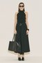 Asymmetric Ke Belt Skirt Black - 2