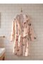Mixed Butterfly Printed Girls' Bathrobe (W6) - 6