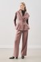 Draped Tencel Pleated Pants Gülkurusu
