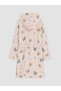 Mixed Butterfly Printed Girls' Bathrobe (W6) - 3