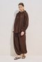 Muslin Balloon Pants Dusty Brown - 3