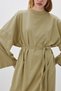 Oversize Long Casual Dress Yellow - 5