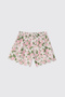 Liberty Fabric Baby Girl Rose Patterned Shorts - 2