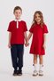 Girl's Knitted Red Dress - 8