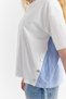 Girl's T-Shirt with Snap Detail - 8