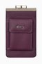 Genuine Leather Cigarette Holder 702 - Plum