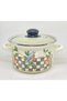 DAMA Enameled Pot, Bird Design, 1750 ML - 2