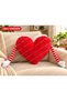 ❤️ 30 cm Hugging Plush Pillow – Red, Special Gift for Your Loved One with a Smiling Face - 2