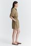 Women's Textured Jumpsuit with Elastic Waist - 3