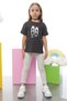 Girl's ribbed leggings