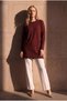 Off-Shoulder Zippered Women's Mercerized Tunic - 4