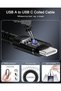 كابل USB إلى USB-C ملفوف للسيارة، شاحن هاتف سريع للسيارة من النوع C - 2