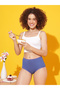 High Waist Hipster Panty - Cotton