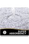 Bathroom Rugs 24x16, Extra Soft and Absorbent Microfiber Bath Mat, Non-Slip, Machine Washable, Quick - 3
