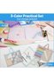 A3 Art Folder Set, Zipper Portfolio with EVA Material, Document Organizer, Multipurpose Storage for - 4