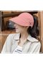 Women Sun Visor,Double-Sided Ponytail Wide Brim Hat - 6