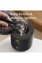 مبخرة بخور كهربائية وناشر عطر - جهاز تدفئة محمول صغير قابل لإعادة الشحن عبر USB-C، عربي O - 4