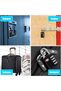 TSA Luggage Locks, [Updated Version] [2 Packs] 4-Digit Combination Padlocks, Travel Security Lock, C - 7
