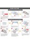 2/3 Tier Smart Collapsible Drawer Organizer,Multi Level Stacking Folding Junk Organizer, Foldable Ex - 3