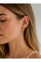 Gold Solid Earrings - 3